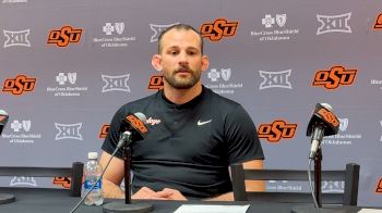 Ok State's David Taylor, Landon Robideau, Dee Lockett And Konner Doucet Speak After Stanford Dual