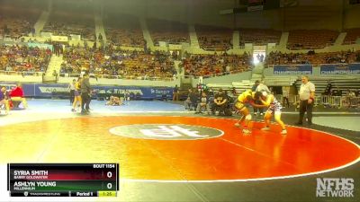 D1-145 lbs Quarterfinal - Syria Smith, Barry Goldwater vs Ashlyn Young, Millennium