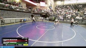 4A 170 lbs Champ. Round 1 - Madison Beckstead, Uintah vs Kenadee Robinson, Cedar City