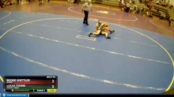 119 lbs Round 3 - Boone Shettler, Byron vs Lucas Chung, Stoney Creek