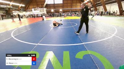 105 kg Rr Rnd 1 - Eric Bocanegra, Blair Academy / Empire vs Aaron Meza, Sunkist Kids Monster Garage