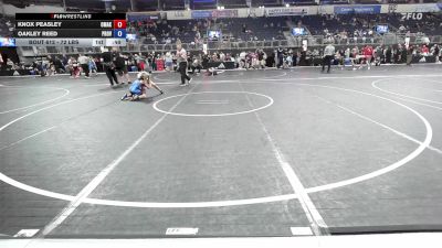 72 lbs Final - Knox Peasley, Omak Wrecking Crew vs Oakley Reed, Proving Grounds Wrestling