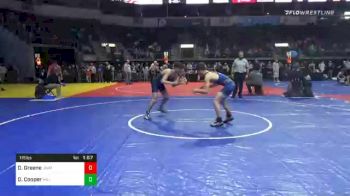 115 lbs Prelims - Daylen Greene, Unattached vs Dillon Cooper, Mill Valley Kids Wrestling Club