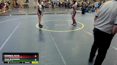 119 lbs Round 2: 1:30pm Fri. - Ryan Buchanan, Soldotna vs Dominick Votta, Eagle River High School