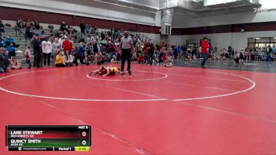 42-46 lbs Quarterfinal - Lane Stewart, Red Hornets WC vs Quincy Smith, Avon WC