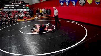 139 lbs Cons. Round 1 - James Graves, Plum Hs vs Braxton Bielawski, Fox Chapel Area Hs