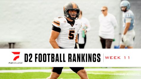 D2 Football Rankings 2025 Week 11: Findlay Top 10, Western Oregon To No. 19