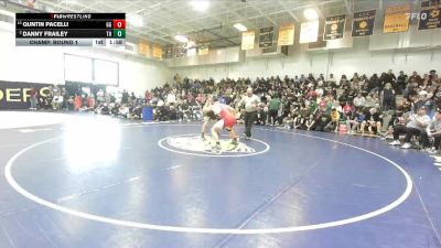 190 lbs Champ. Round 1 - Quntin Pacelli, Garden Grove vs Danny Frailey, Trabuco Hills