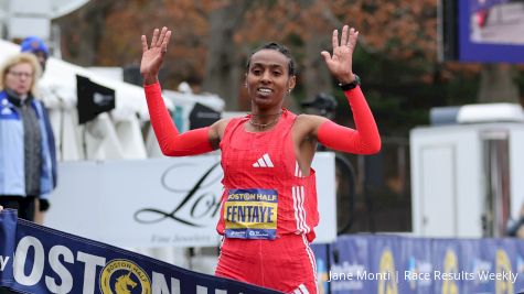 Fantaye Belayneh Wins 2025 Boston Half Marathon