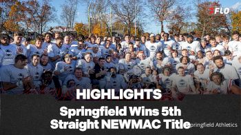 Springfield Football Named 2025 NEWMAC Champions