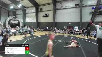 54 lbs Consi Of 4 - Xavier Almaguer, Victory Wrestling-Central WA vs Lennox Caro, Team Aggression
