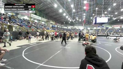70 lbs Consi Of 4 - Anthony Santillanes, Ranch Hand Wrestling vs Eusiah Bueno Trujillo, Jefferson Wrestling Club