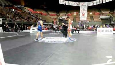 All Cadet Boys Freestyle Lower - 120 lbs Champ. Round 2 - Cortes Khoi, Rancho Bernardo High School Wrestling vs Jake Agolia, Team So Cal Wrestling Club