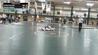 133 lbs Consi Of 4 - Austin Pollard, Pit Bull Wrestling Academy vs Mason Kernan, WVU - UNATT