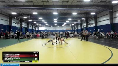 50+ 2nd Place Match - Brooke Cogger, Team Real Life vs Sawyer Eldred, Grizzly Wrestling Club