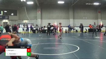 119 lbs Cons. Round 2 - Luis Acevedo, Gladiator Wrestling vs Jace Morgan, Wrestling University