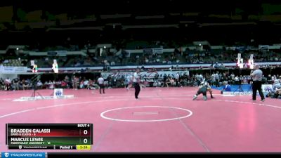 165 lbs Placement (4 Team) - Bradden Galassi, Davis & Elkins vs Marcus Lewis, Marymount University