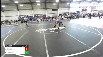 157 lbs Round Of 16 - Jacob Spatola, Grindhouse WC vs Ryan Olson, Takedown Industries