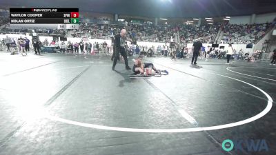 55 lbs Consi Of 8 #1 - Waylon Cooper, Sperry Wrestling Club vs Nolan Ortiz, Shelton Wrestling Academy