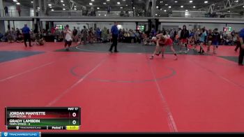 92 lbs Round 1 (4 Team) - Jordan Manyette, Team Gotcha vs Grady Lambdin, Terps Xpress