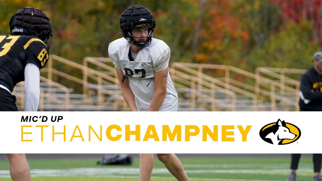 Mic'd Up With Michigan Tech Football's Ethan Champney