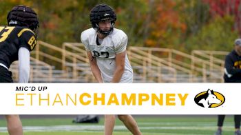 Mic'd Up With Michigan Tech Football's Ethan Champney
