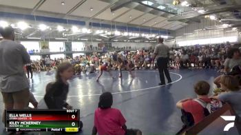 100 lbs Semis & 1st Wb (8 Team) - Kiley McNerney, Mayhem WC vs Ella Wells, Storm Center