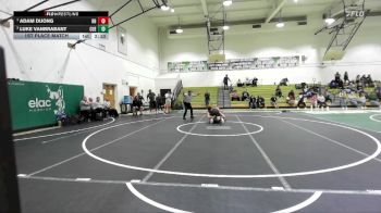 149 lbs 1st Place Match - Adam Duong, Rio Hondo vs Luke VanBrabant, Cuesta