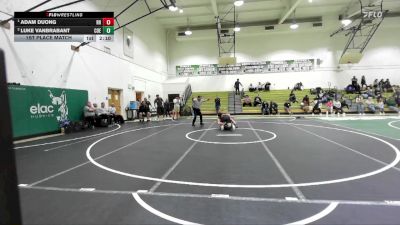 149 lbs 1st Place Match - Adam Duong, Rio Hondo vs Luke VanBrabant, Cuesta