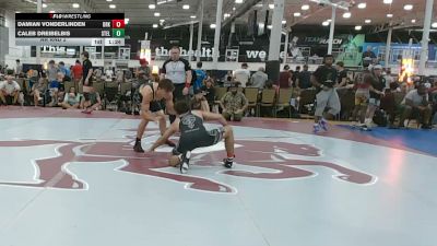 154 lbs Rr Rnd 2 - Damian Vonderlinden, Dark Horse Black - HSC vs Caleb Dreibelbis, Steller Trained Malgus - HSC