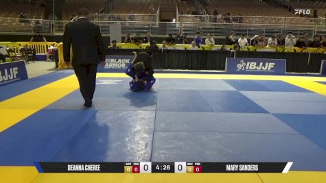 Mary Sanders vs Deanna Cheree 2025 Pan Jiu Jitsu IBJJF Championship
