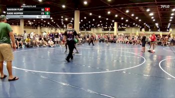 144 lbs Round 2 (4 Team) - Dauson Flint, Nashville Catholic Irish vs Kase Hopper, Venice Takedown Club