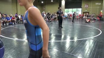 85 lbs Round 2 (6 Team) - Reece Fish, Alabama Elite Blue vs Jaxson Taylor, Louisiana Mudbugs