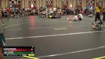 46 lbs Round 3 (4 Team) - Lucas Krause, Steel Valley Silver vs Sam Levine, Steel Valley Red