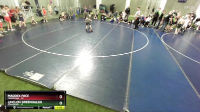 75 lbs Finals (8 Team) - Linclon Greenhalgh, Stansbury vs Maddex Pace, Champions