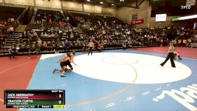 135 lbs Cons. Round 4 - Trayson Curtis, Kearns High School vs Jack Abernathy, Murray High School