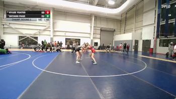 130 lbs Champ. Round 2 - Shyann Page, Central Grand Junction vs Rylee Yeates, Bear River
