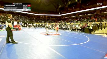 135 Class 1 lbs Cons. Semi - Peyton Dunn, St. Clair vs Lauren Phillips, Oak Grove