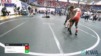 67 lbs Semifinal - Christopher Gross, Redskins Wrestling Club vs Jameson Thomas, Norman North