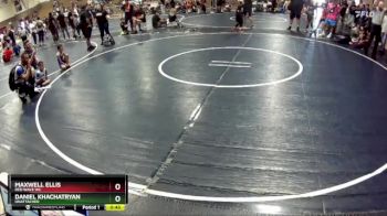 63 lbs Semifinal - Daniel Khachatryan, Unattached vs Maxwell Ellis, RED WAVE WC