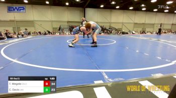 160 lbs Rr Rnd 5 - Traycen Wegele, Northern Colorado 14U vs Corbin Davis, LWA 12U