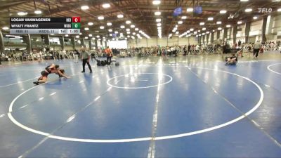 160 lbs Round 3 (12pm Friday) - Logan Vanwagenen, Rebellion vs Wyatt Frantz, Westshore D.S.