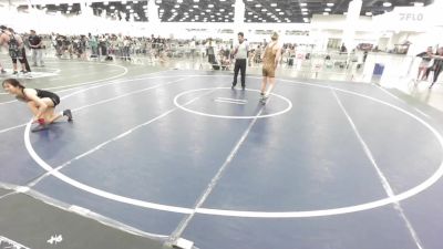 58 lbs Rr Rnd 2 - Shaylen Macugay, No Team vs Logan Hansen, Simi Valley Vandals Elite