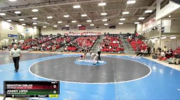 141 lbs Cons. Semi - Grayston DiBlasi, Colorado School Of Mines vs Johnny Lopez, San Francisco State