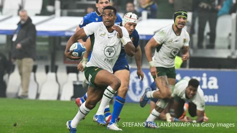 South Africa Overcomes Early Red Card To Power Past Italy In Turin