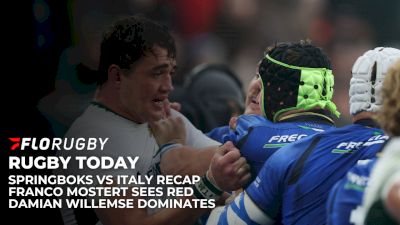 Recap: Boks Beat Italy As Mostert Sees Red