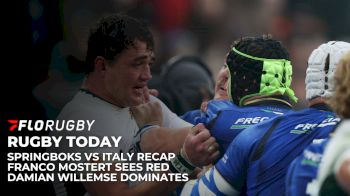 Recap: Boks Beat Italy As Mostert Sees Red