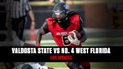 Valdosta State Beats UWF, Wins GSC Title & Playoff Spot With OT Field Goal