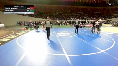 5A Boys 132 lbs Semifinal - Sully Hill, Dallas Boys vs Billy Jackson, Redmond Boys