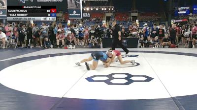 105 lbs Champ. Rd Of 16 - Addilyn Amos, Missouri vs Ella Neibert, Indiana